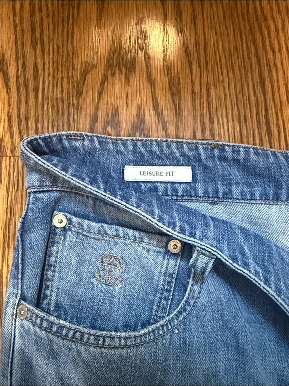 Brunello Cucinelli Leisure Fit Five Pocket Jeans